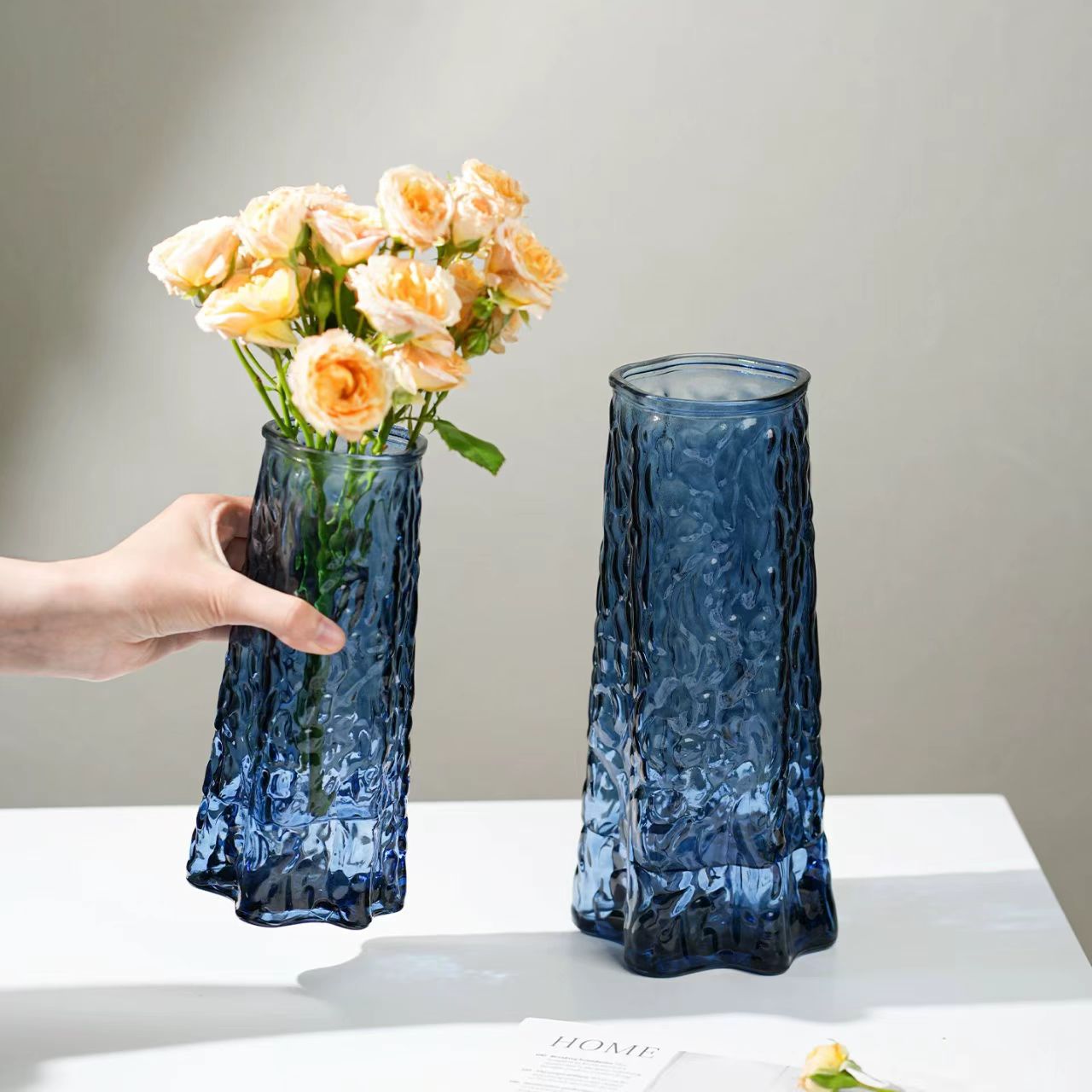 Premium Glass Vase 001 - Wholesale Decorative Vase - Image 3
