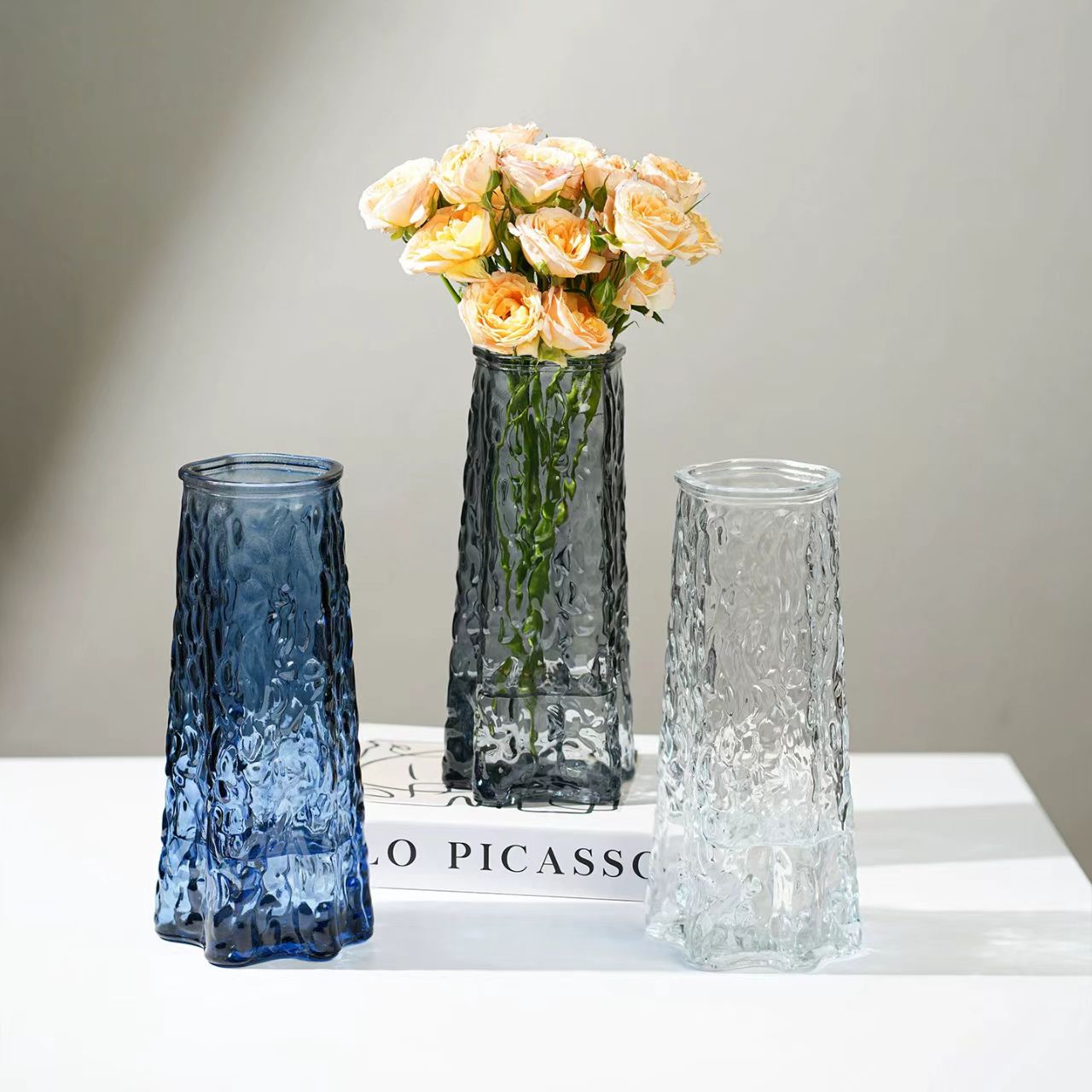 Premium Glass Vase 001 - Wholesale Decorative Vase - Image 4