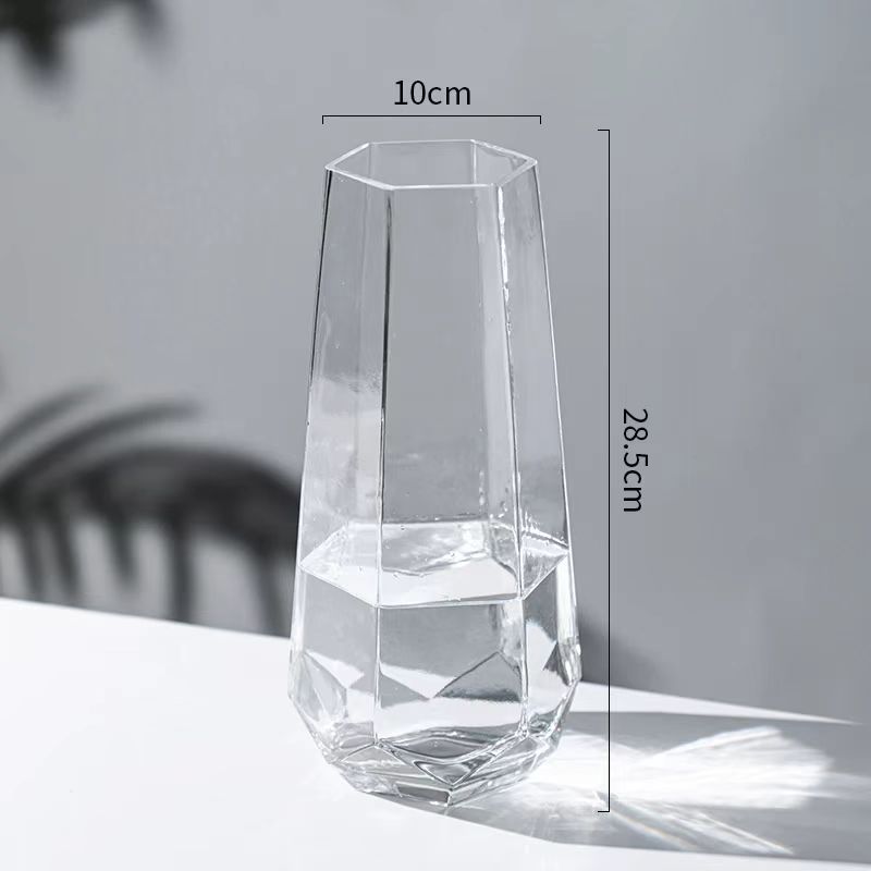 Classic Glass Vase 003 - Wholesale Decorative Vase - Image 1