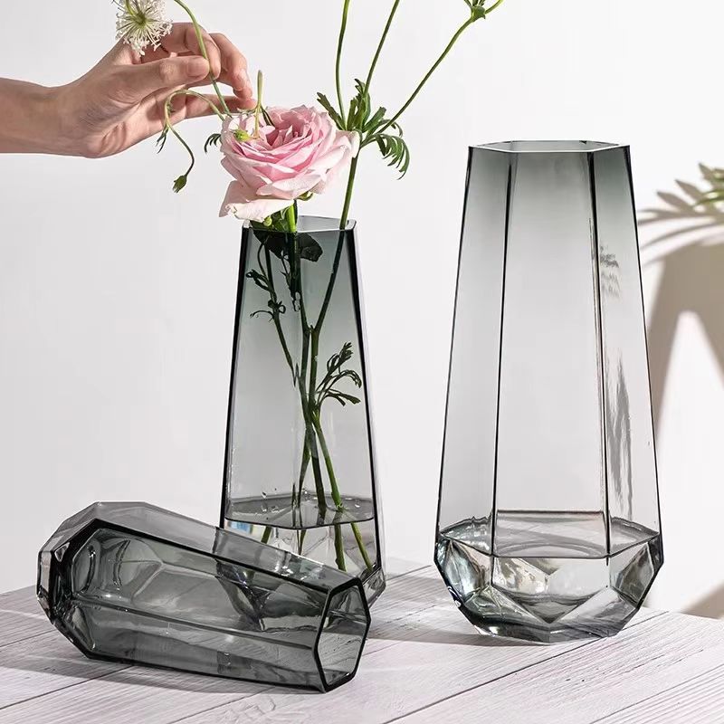 Classic Glass Vase 003 - Wholesale Decorative Vase - Image 12