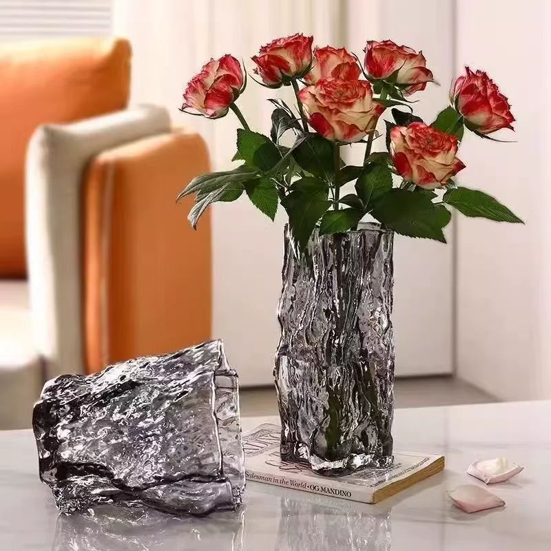 Refined Glass Vase 006 - Wholesale Decorative Vase - Image 1