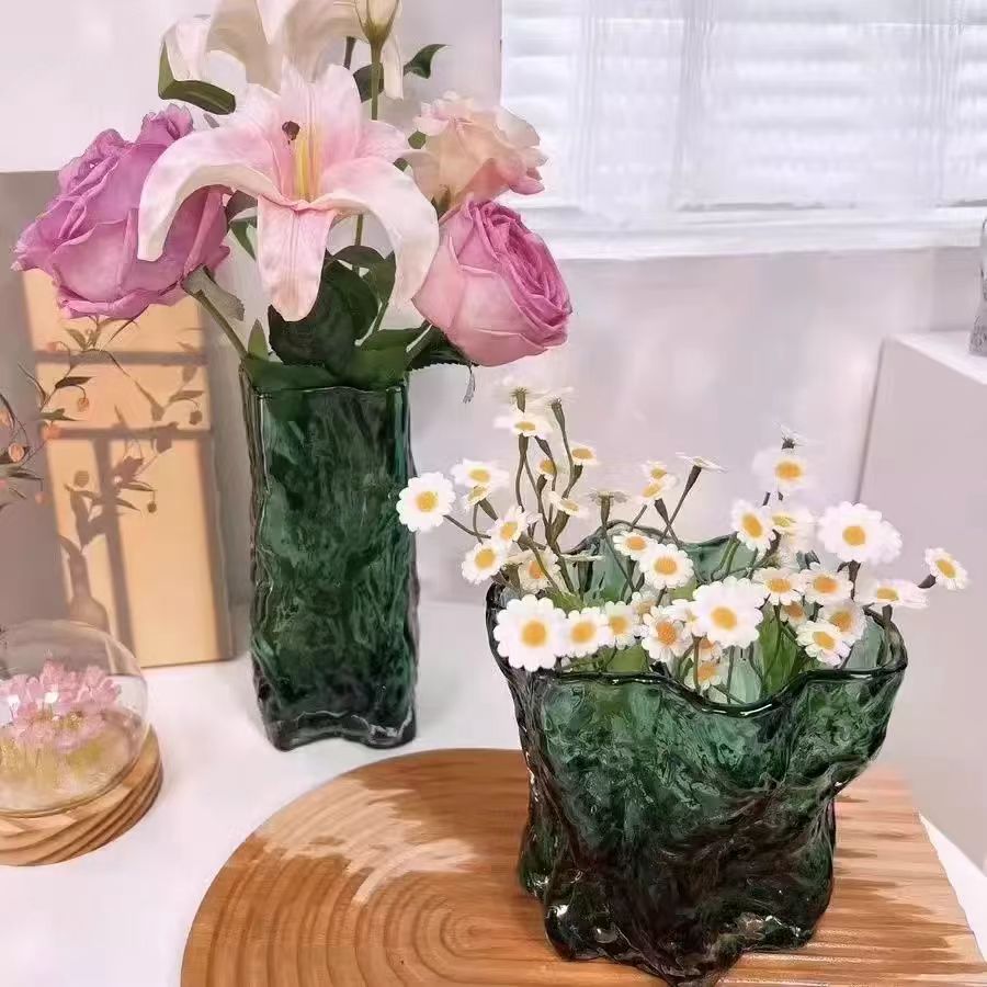 Refined Glass Vase 006 - Wholesale Decorative Vase - Image 4