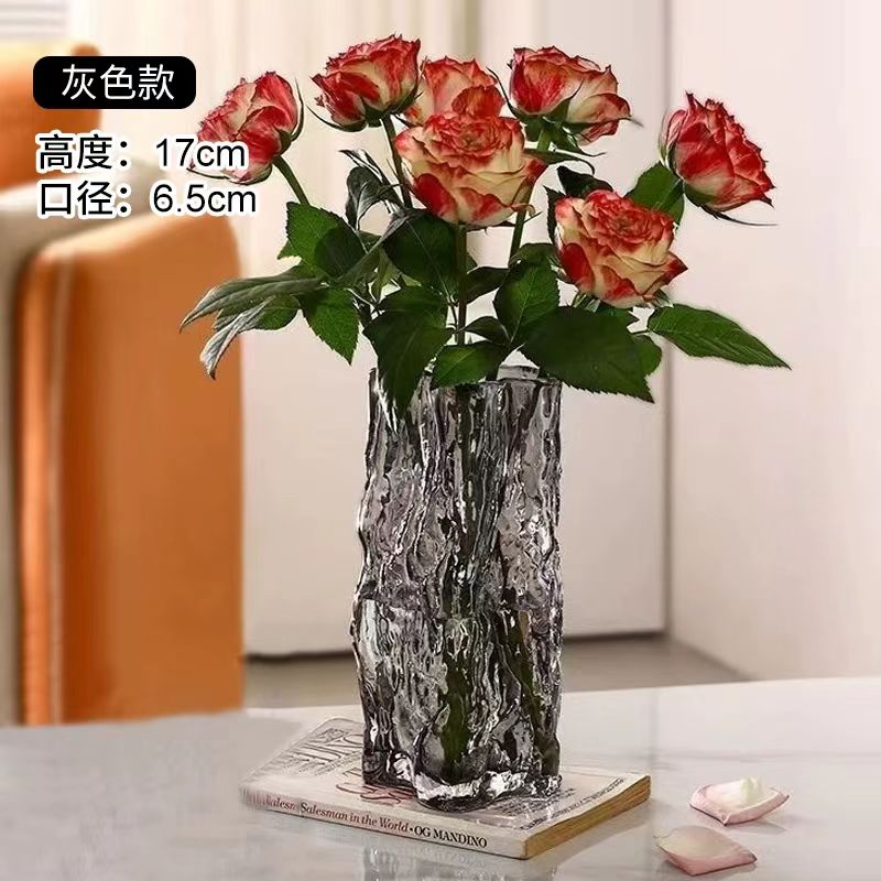 Refined Glass Vase 006 - Wholesale Decorative Vase - Image 11