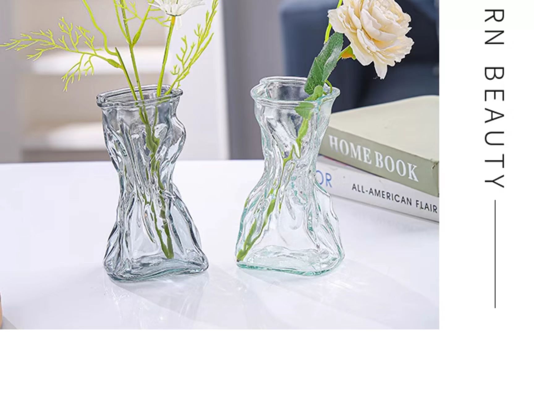 Sophisticated Glass Vase 007 - Wholesale Decorative Vase - Image 6