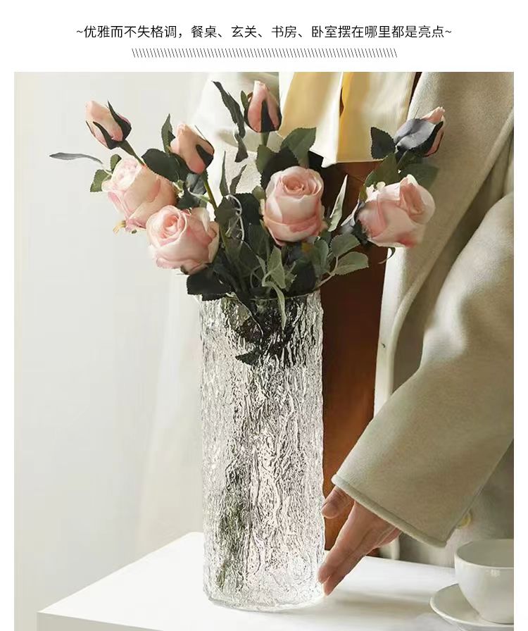 Elegant Glass Vase 010 - Wholesale Decorative Vase - Image 3