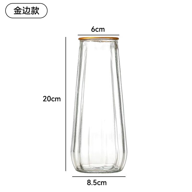 Premium Glass Vase 011 - Wholesale Decorative Vase - Image 1