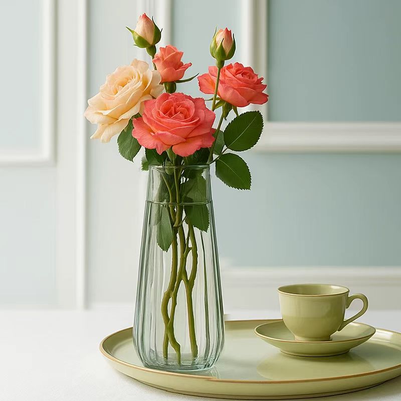 Premium Glass Vase 011 - Wholesale Decorative Vase - Image 2