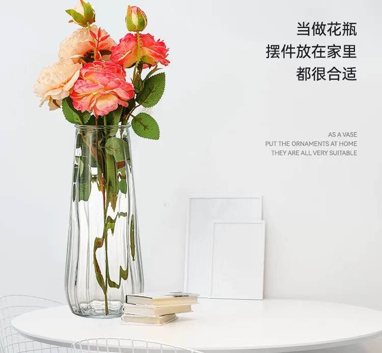 Premium Glass Vase 011 - Wholesale Decorative Vase - Image 5