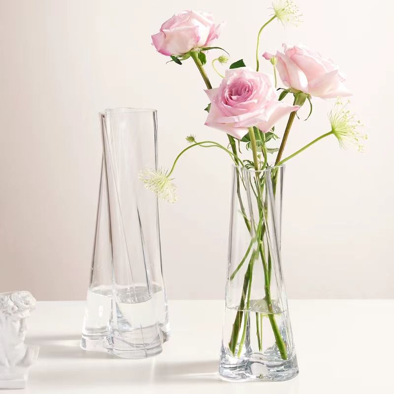 Classic Glass Vase 013 - Wholesale Decorative Vase - Image 1