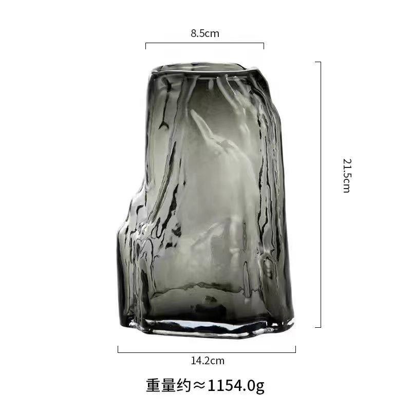Stylish Glass Vase 014 - Wholesale Decorative Vase - Image 2