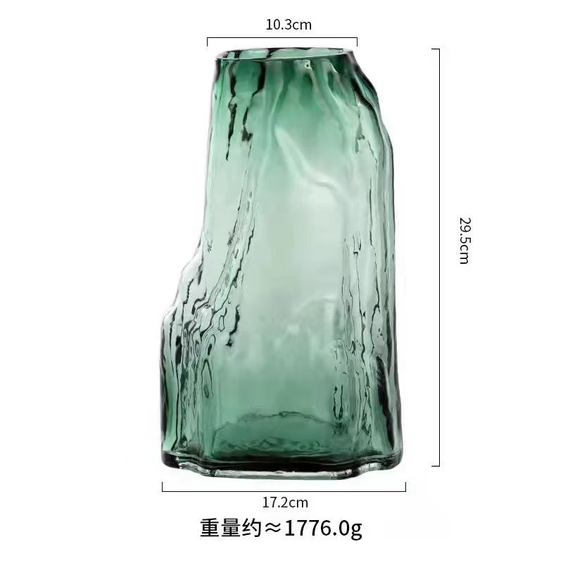 Stylish Glass Vase 014 - Wholesale Decorative Vase - Image 4