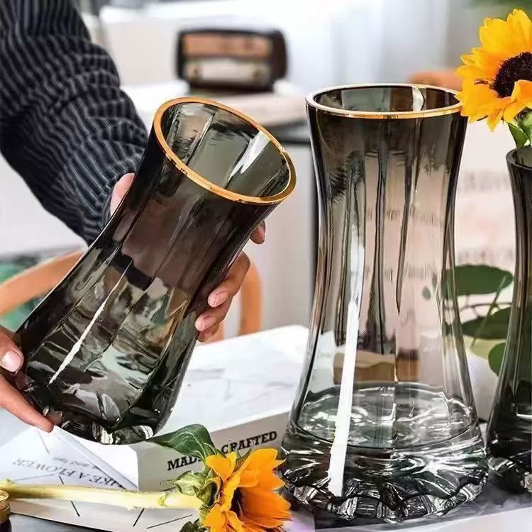 Refined Glass Vase 016 - Wholesale Decorative Vase - Image 2