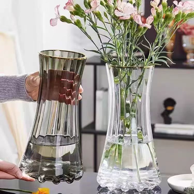 Refined Glass Vase 016 - Wholesale Decorative Vase - Image 5