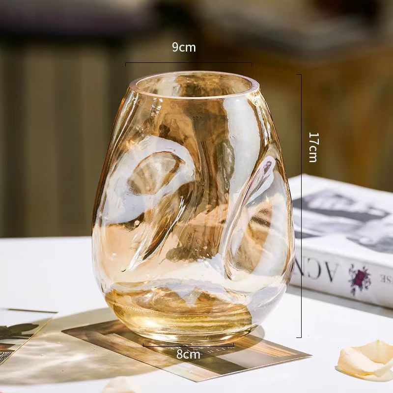 Graceful Glass Vase 018 - Wholesale Decorative Vase - Image 1