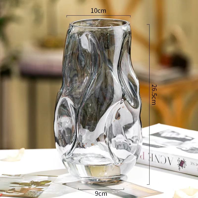 Graceful Glass Vase 018 - Wholesale Decorative Vase - Image 3