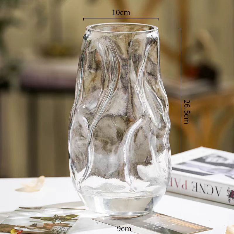 Graceful Glass Vase 018 - Wholesale Decorative Vase - Image 4
