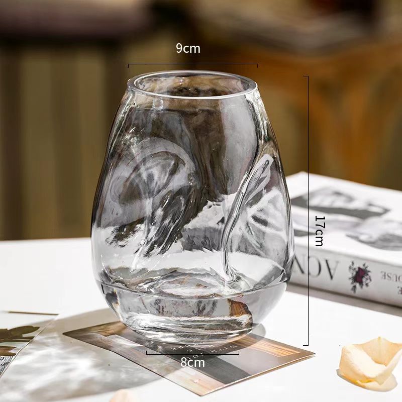 Graceful Glass Vase 018 - Wholesale Decorative Vase - Image 5