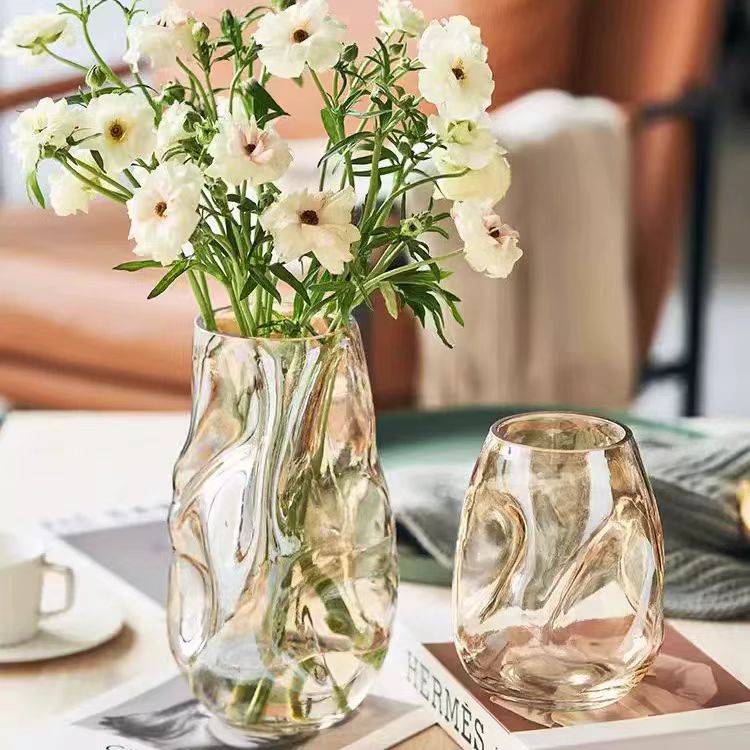 Graceful Glass Vase 018 - Wholesale Decorative Vase - Image 11