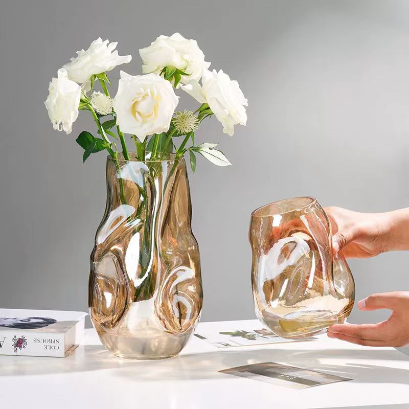 Graceful Glass Vase 018 - Wholesale Decorative Vase - Image 12