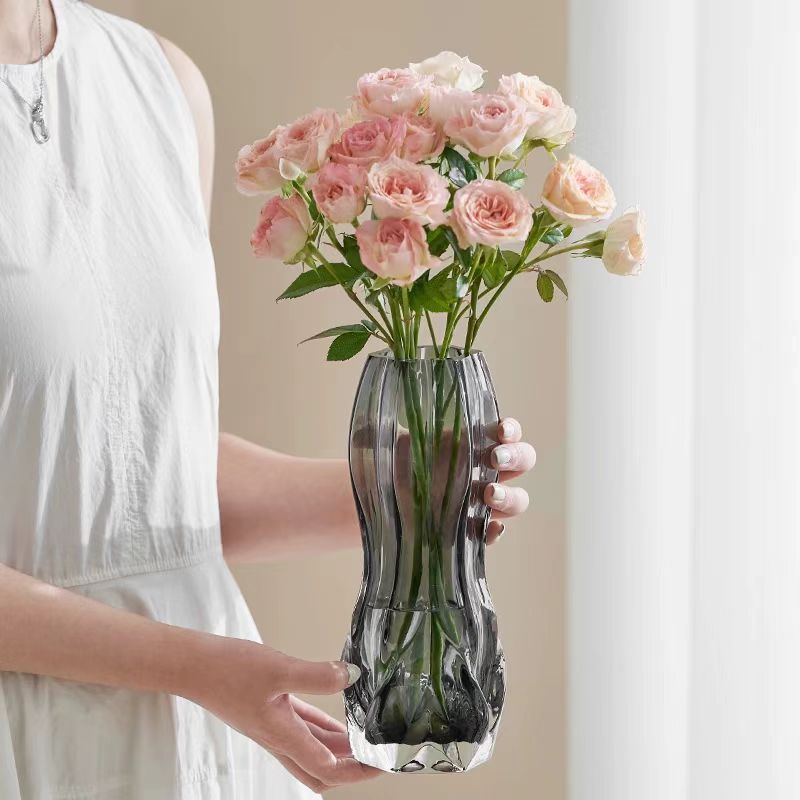 Premium Glass Vase 021 - Wholesale Decorative Vase - Image 1