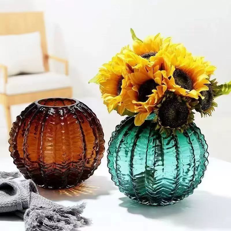Classic Glass Vase 023 - Wholesale Decorative Vase - Image 1