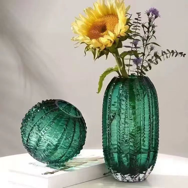 Classic Glass Vase 023 - Wholesale Decorative Vase - Image 3