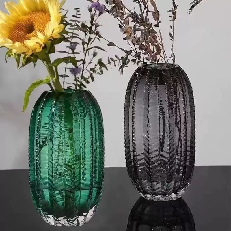 Classic Glass Vase 023 - Wholesale Decorative Vase - Image 4