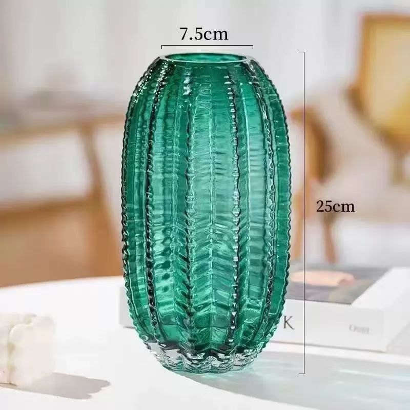 Classic Glass Vase 023 - Wholesale Decorative Vase - Image 13