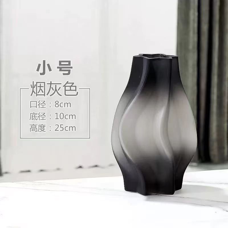 Graceful Glass Vase 028 - Wholesale Decorative Vase - Image 5