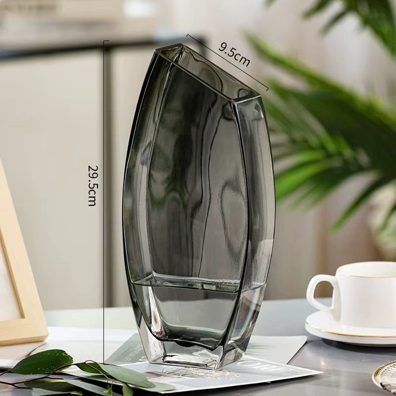 Exquisite Glass Vase 029 - Wholesale Decorative Vase - Image 6