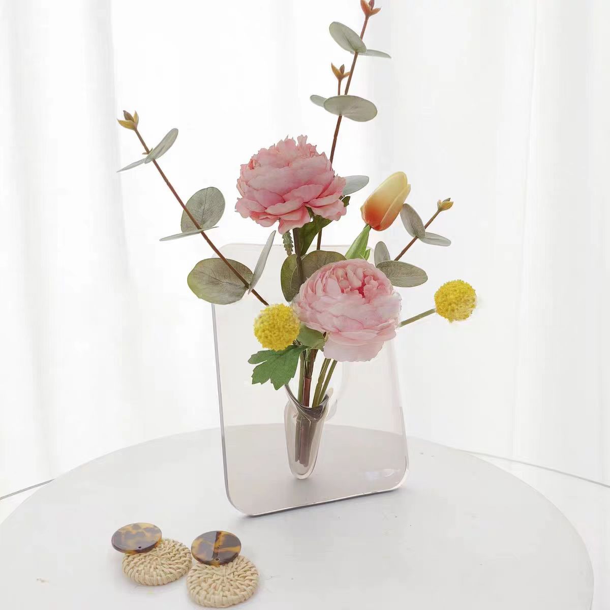 Elegant Glass Vase 030 - Wholesale Decorative Vase - Image 3
