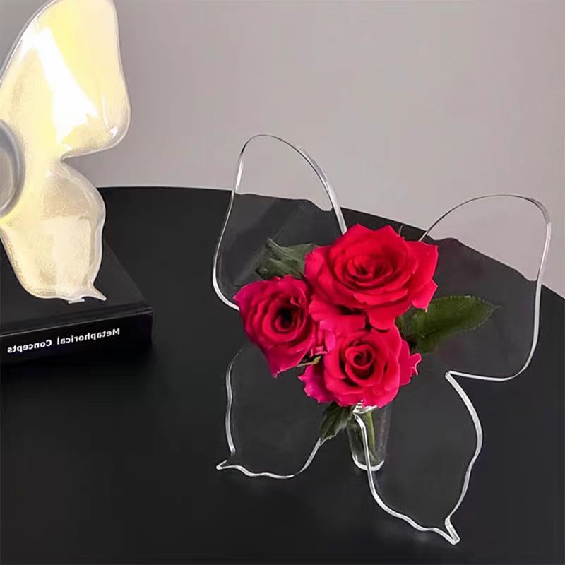 Elegant Glass Vase 030 - Wholesale Decorative Vase - Image 4