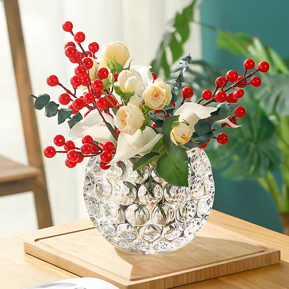 Premium Glass Vase 031 - Wholesale Decorative Vase - Image 2