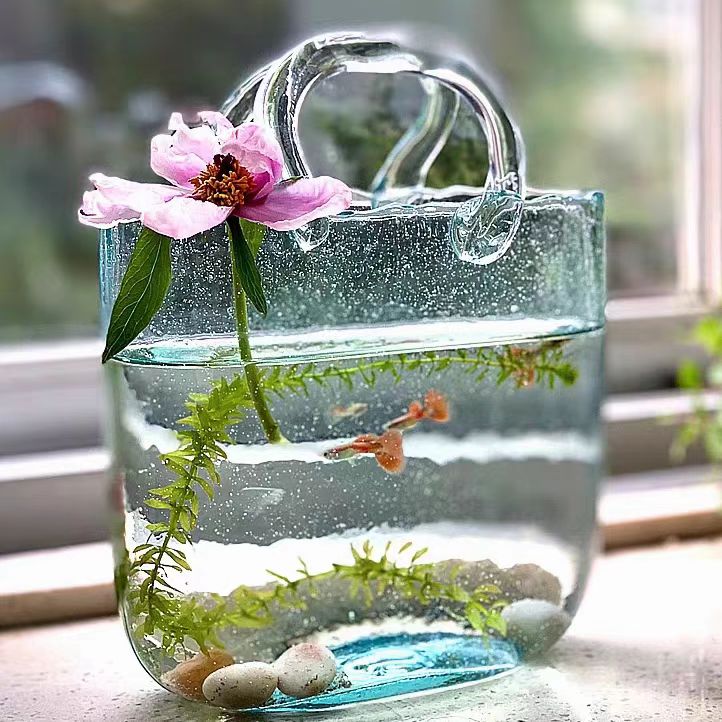 Classic Glass Vase 033 - Wholesale Decorative Vase - Image 1