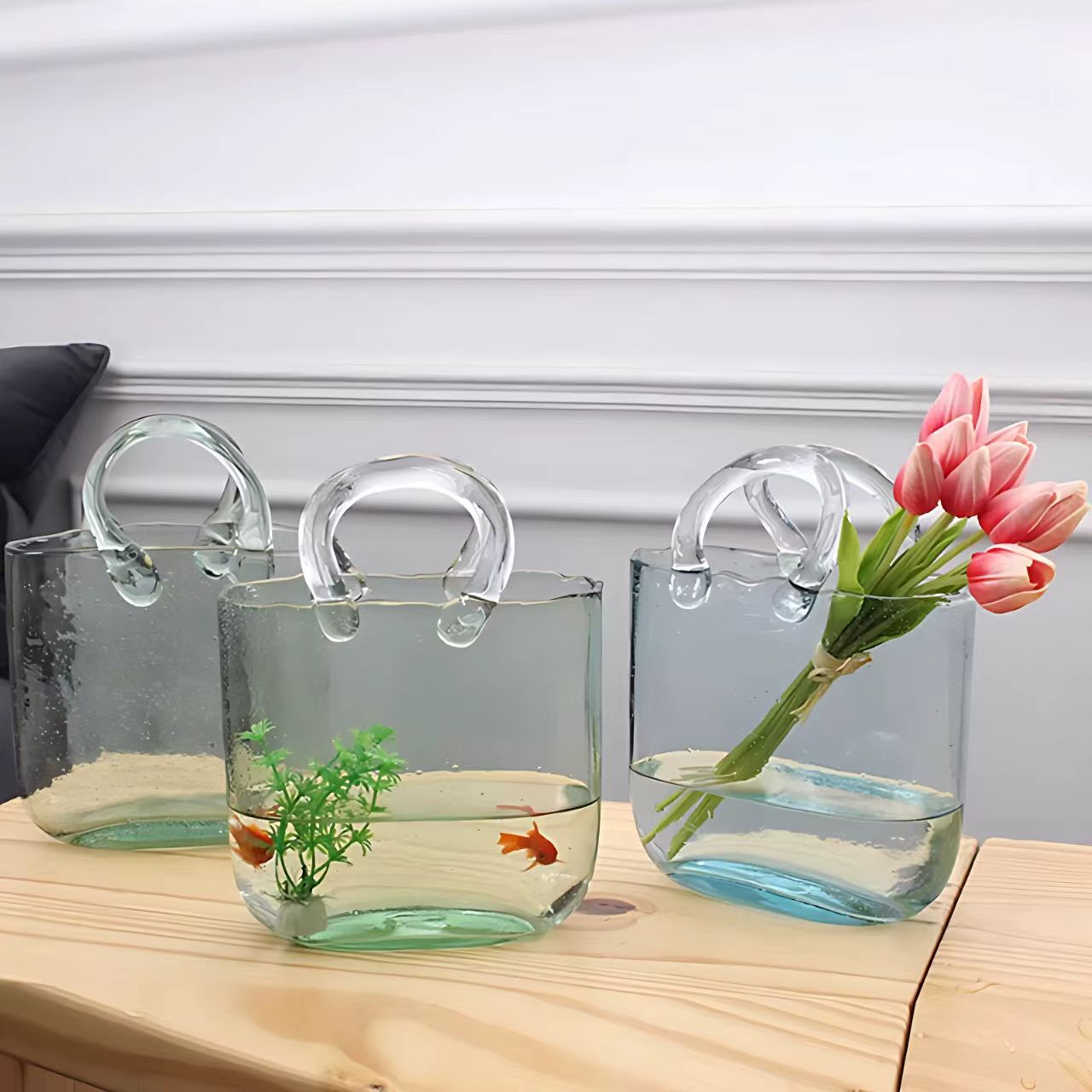 Classic Glass Vase 033 - Wholesale Decorative Vase - Image 4